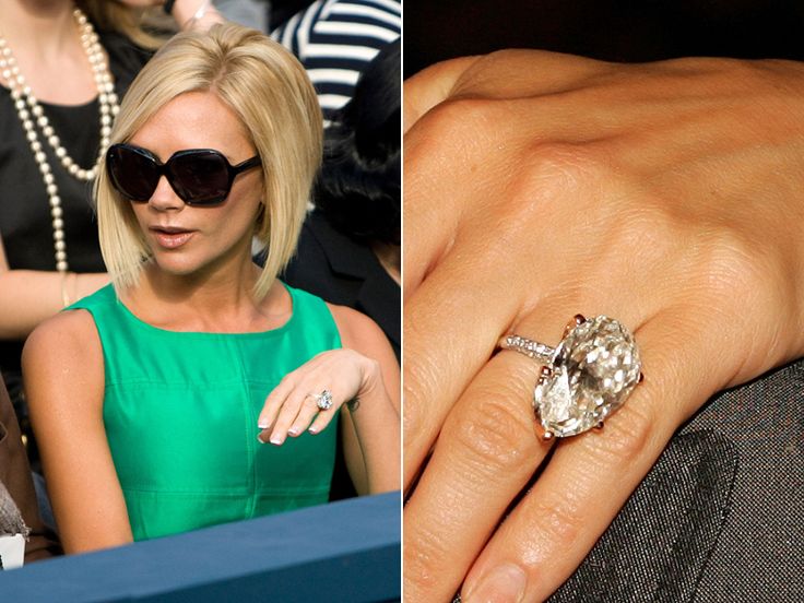 Victoria Beckham's 13 Engagement Rings 