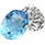 blue topaz diamond