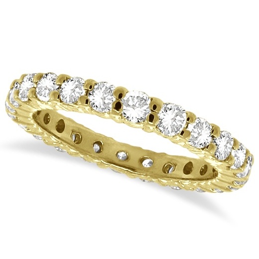 Diamond Eternity Ring Wedding Band 14k Yellow Gold 107ctw Ir404 4086